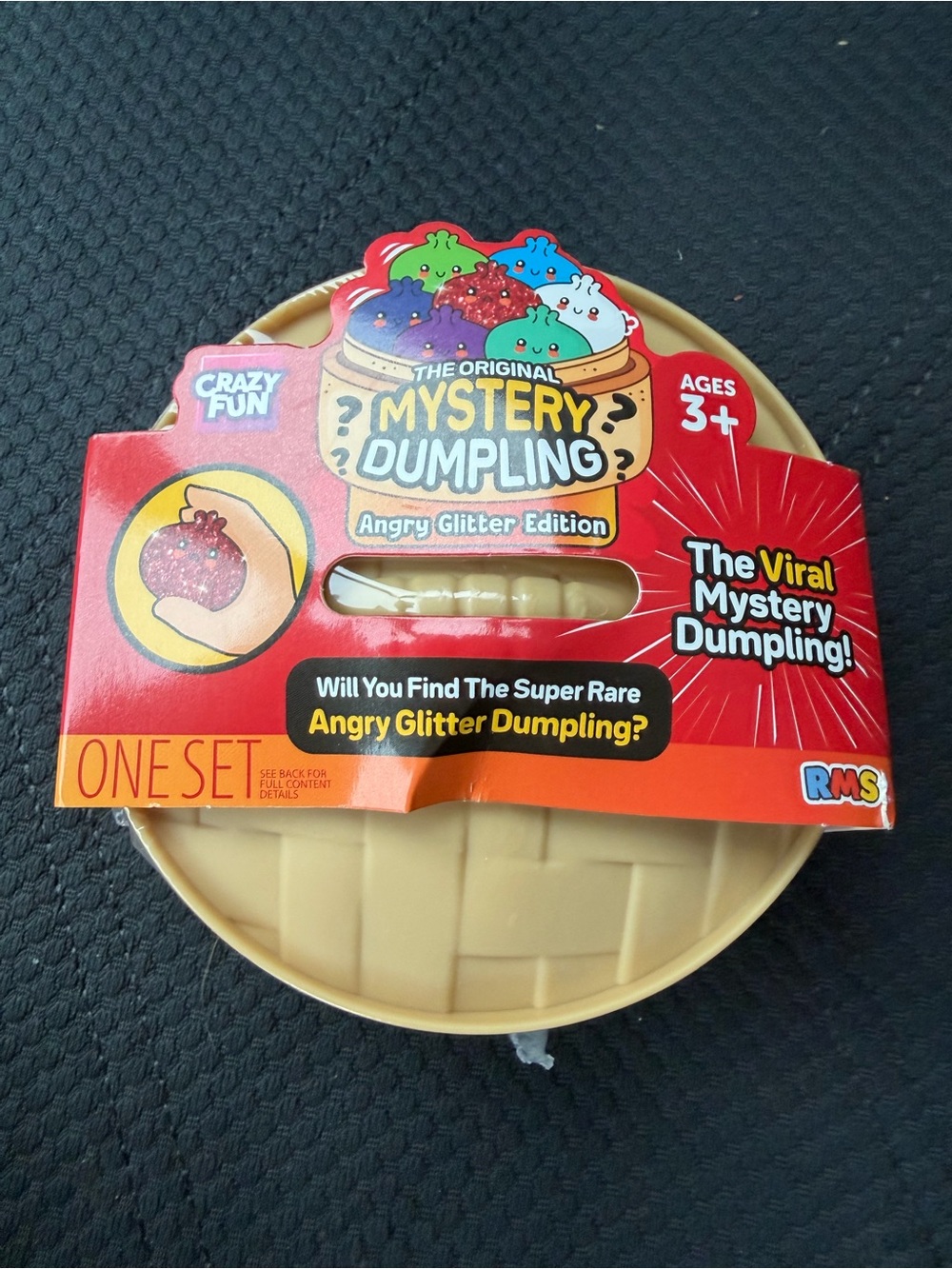 NEW RMS Mystery Dumpling Angry Glitter Edition - Crazy Fun Squishy